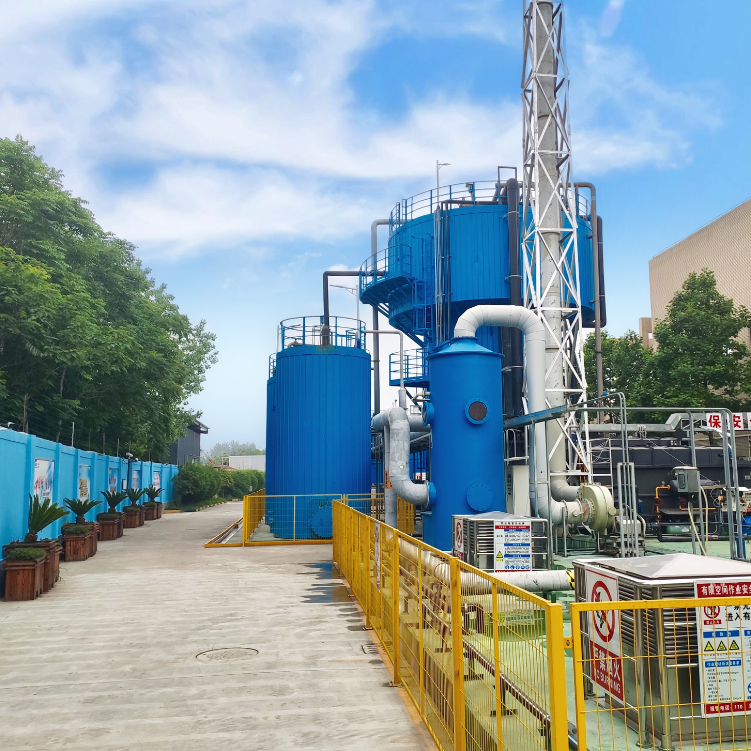 維爾利首個運用CJMBR技術的中轉站滲濾液項目運營一周年回顧